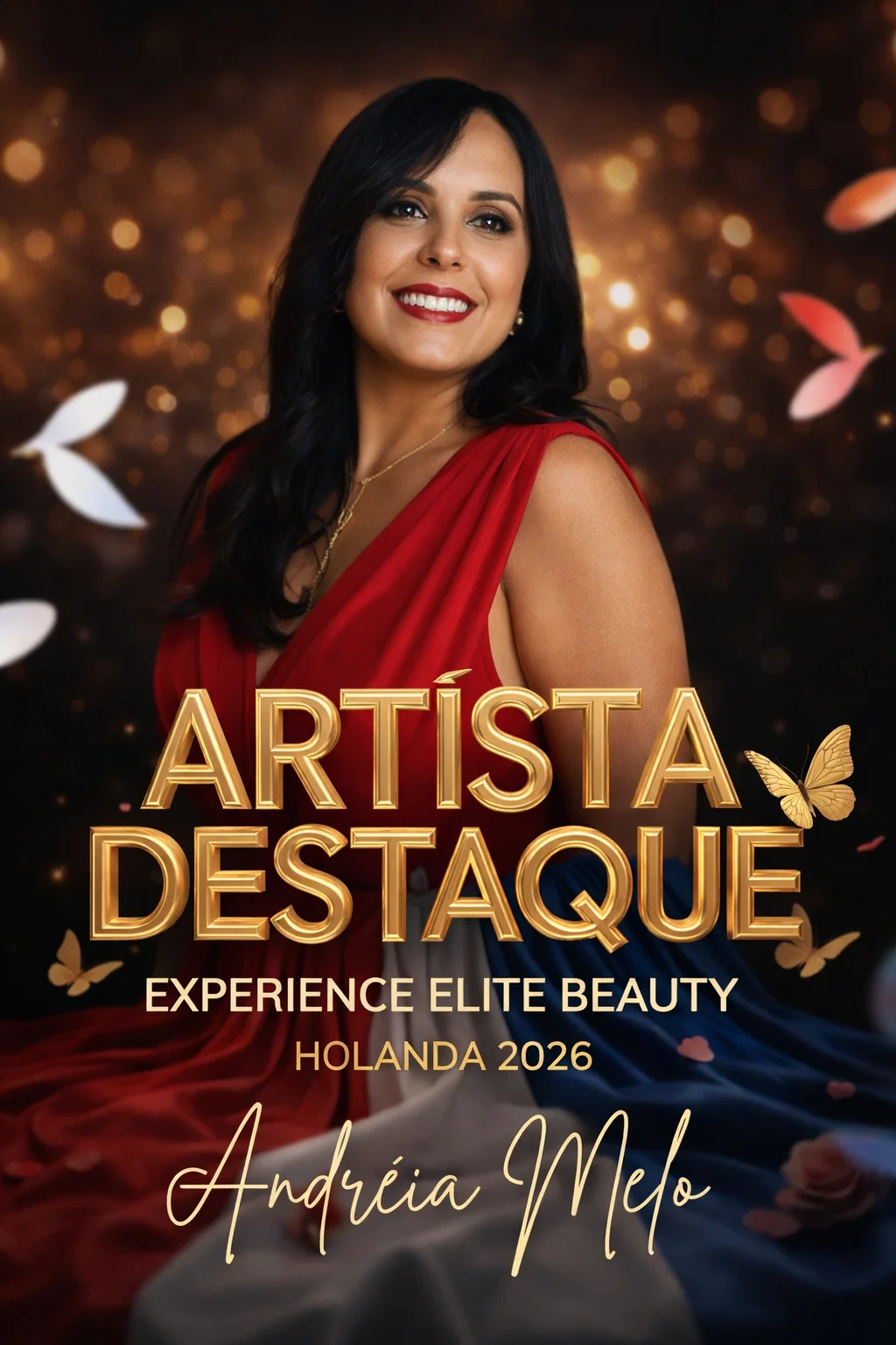 Andréia Melo - Artista Destaque no Elite Beauty Experience